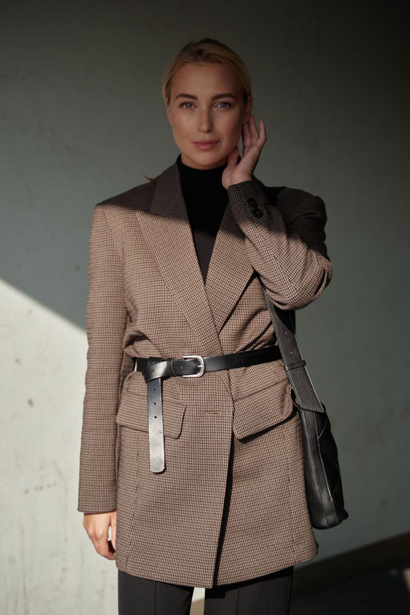 The Belted Blazer