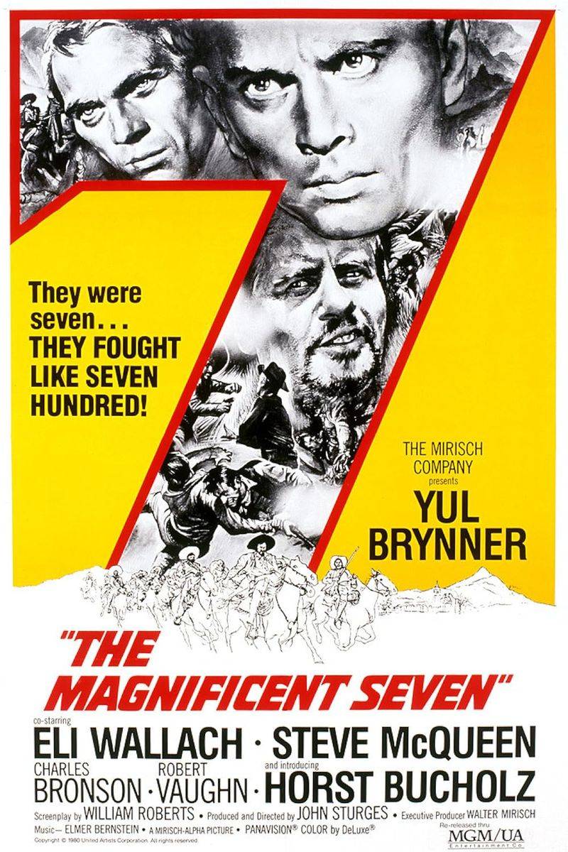 The Magnificent Seven (1960) - Remake of Seven Samurai (1954)