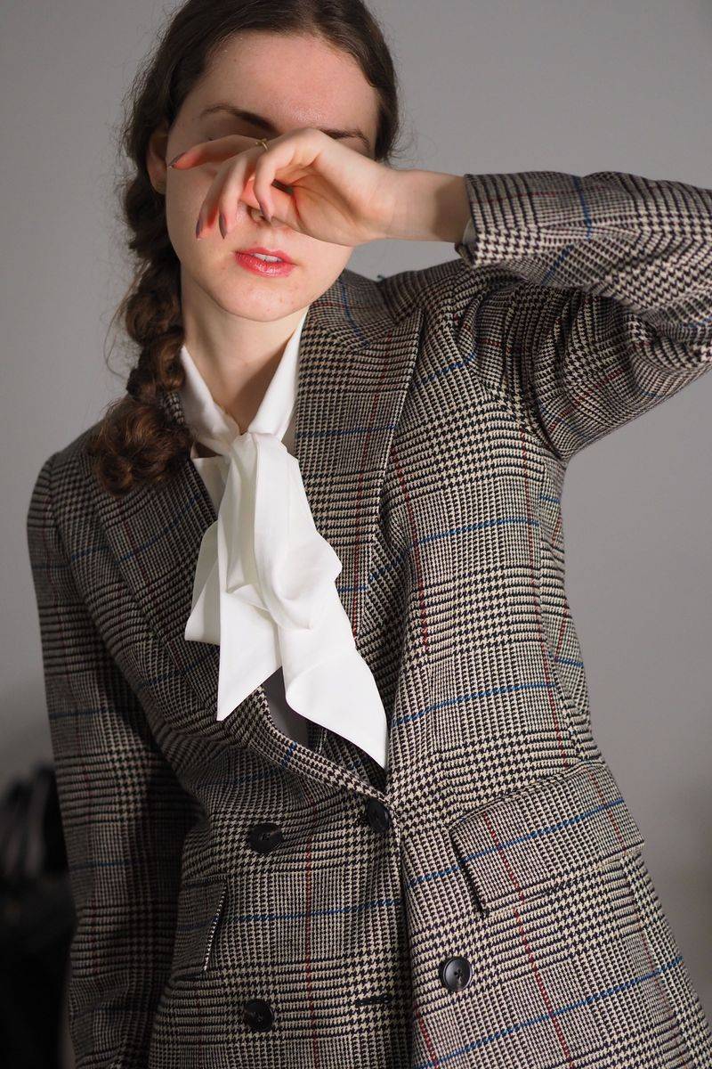 The Plaid Blazer