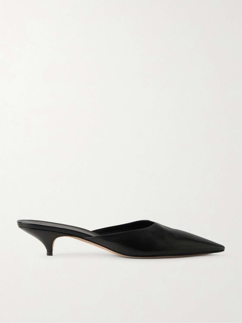 The Row Liisa Kitten Mules