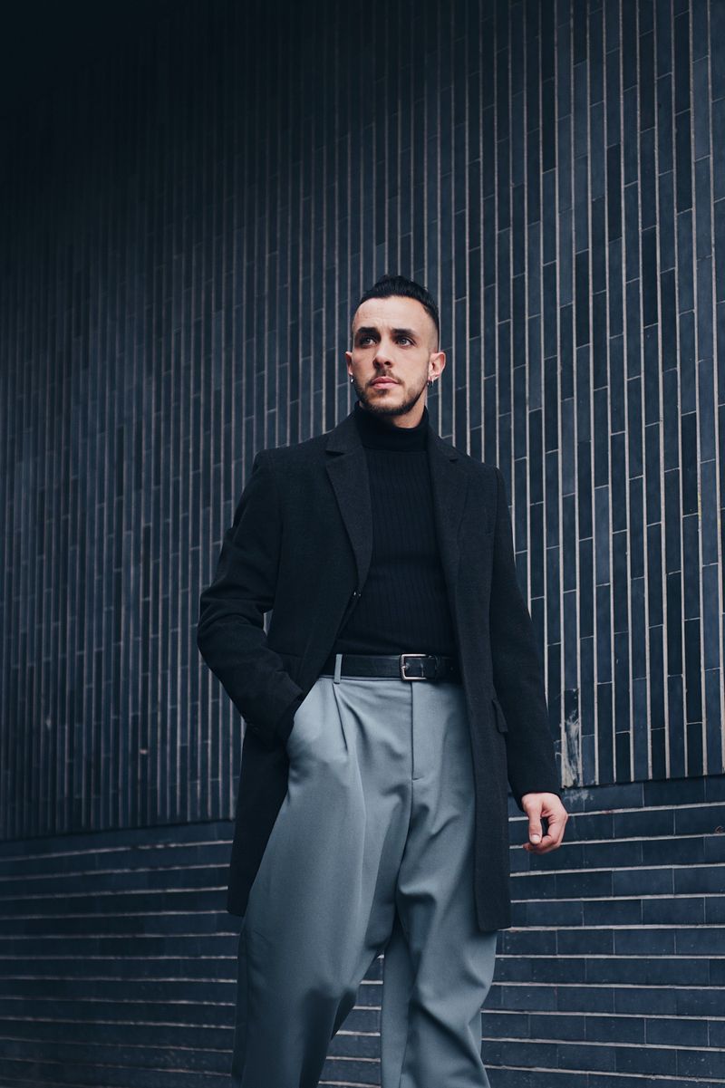 The Turtleneck With Tailored Trousers