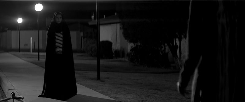 The Vampire Girl - A Girl Walks Home Alone at Night (2014) - Sheila Vand