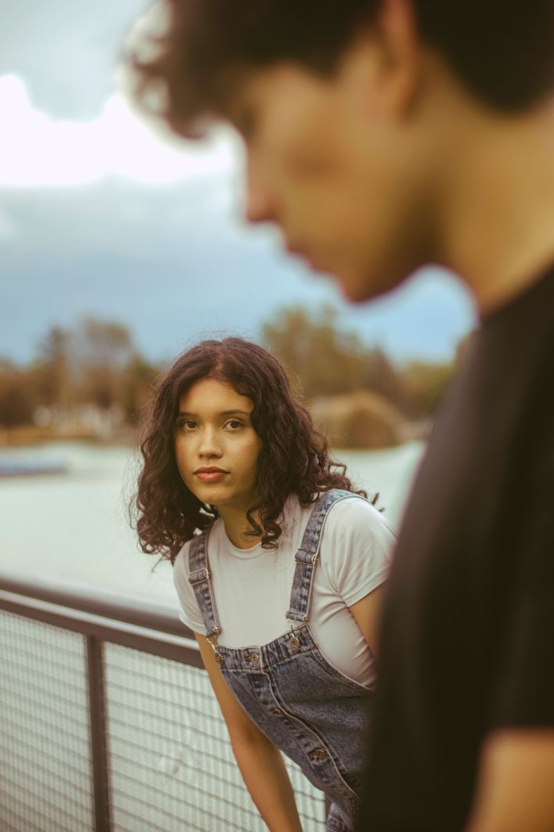 They Make Eye Contact, Then Quickly Look Away