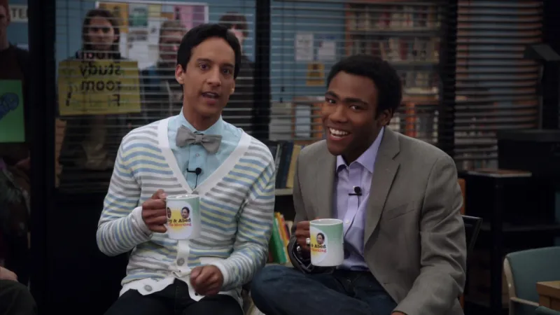Troy Barnes and Abed Nadir - Community