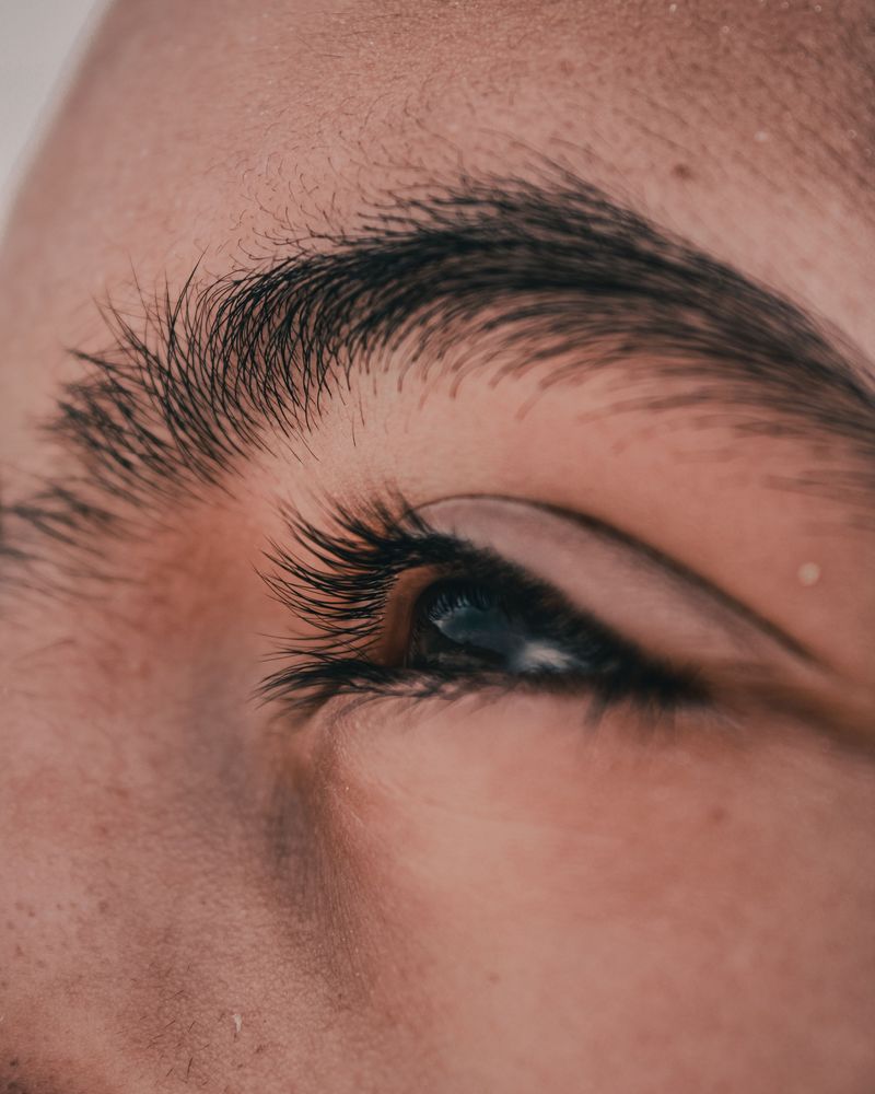 Unkempt Eyebrows
