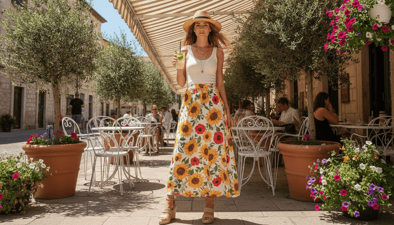 Wear It With a Fitted Tank Top for a Sleek Silhouette