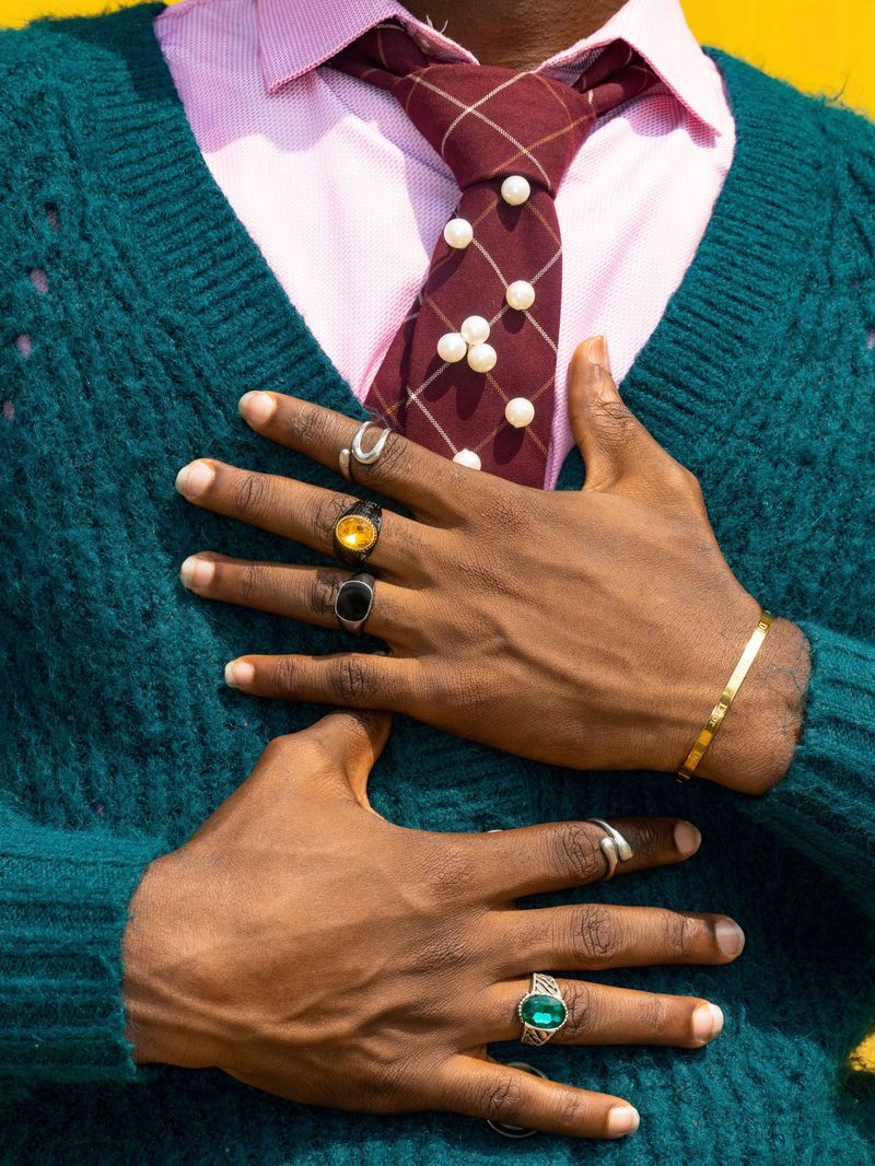Wearing Too Much Delicate Jewelry