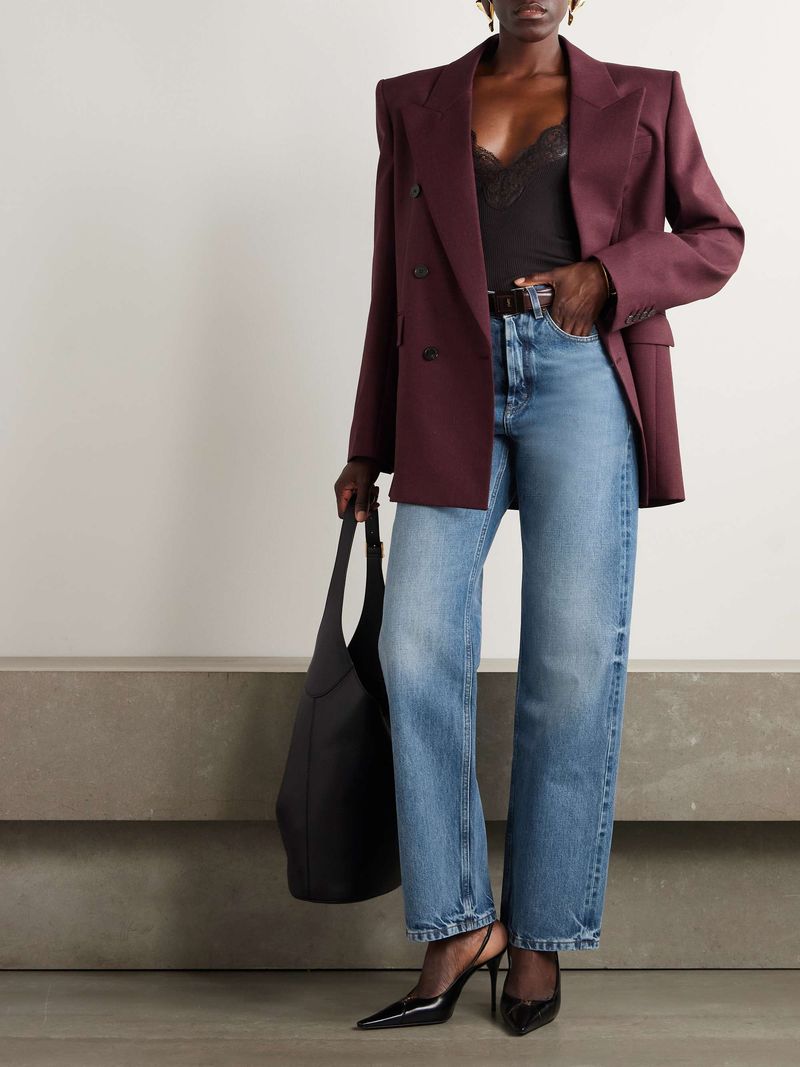 Wide-Leg Jeans