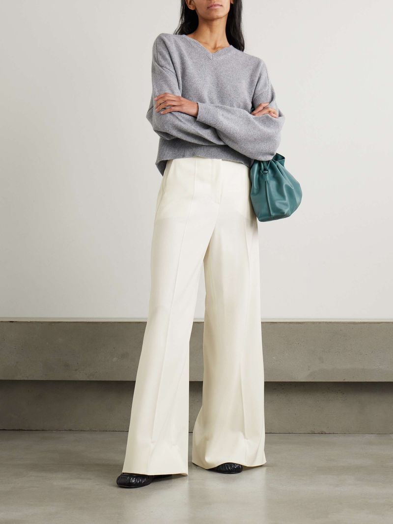 Wide-Leg Trousers
