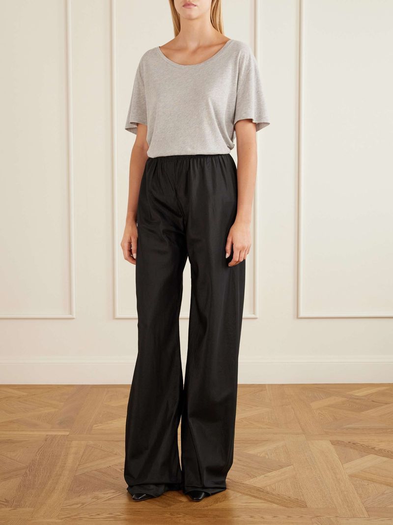 Wide-Leg Trousers
