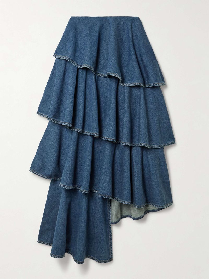Asymmetric Skirts and Hemlines