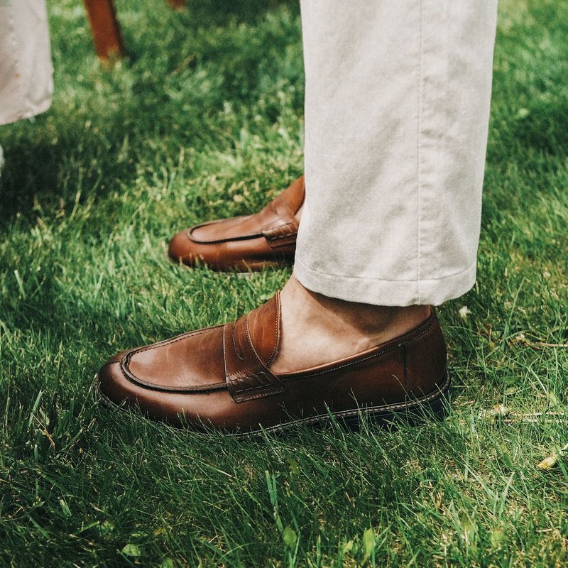 Brown Penny Loafers