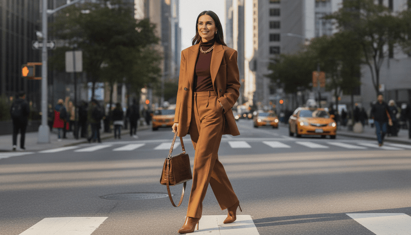 Brown Suiting Done Right