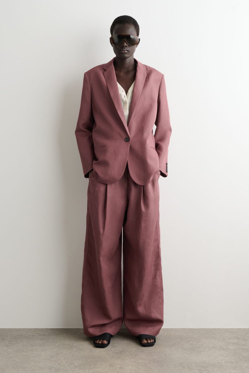 COS Fitted Single-Button Blazer