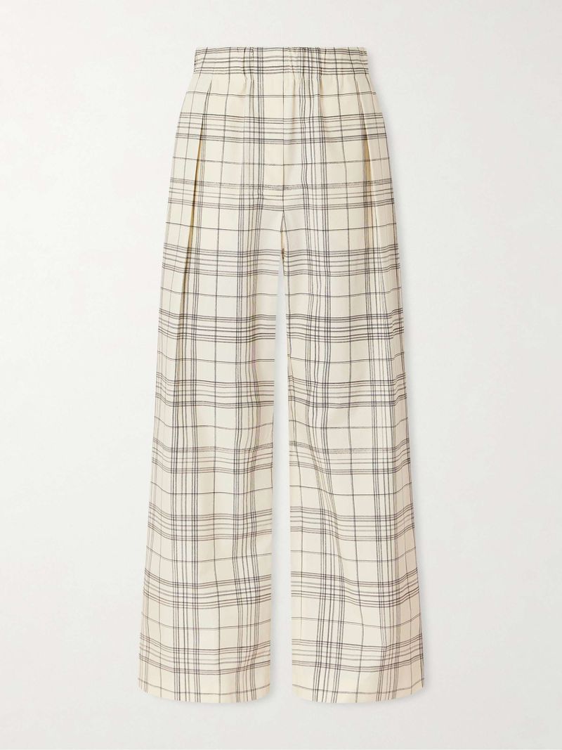 Checked Trousers