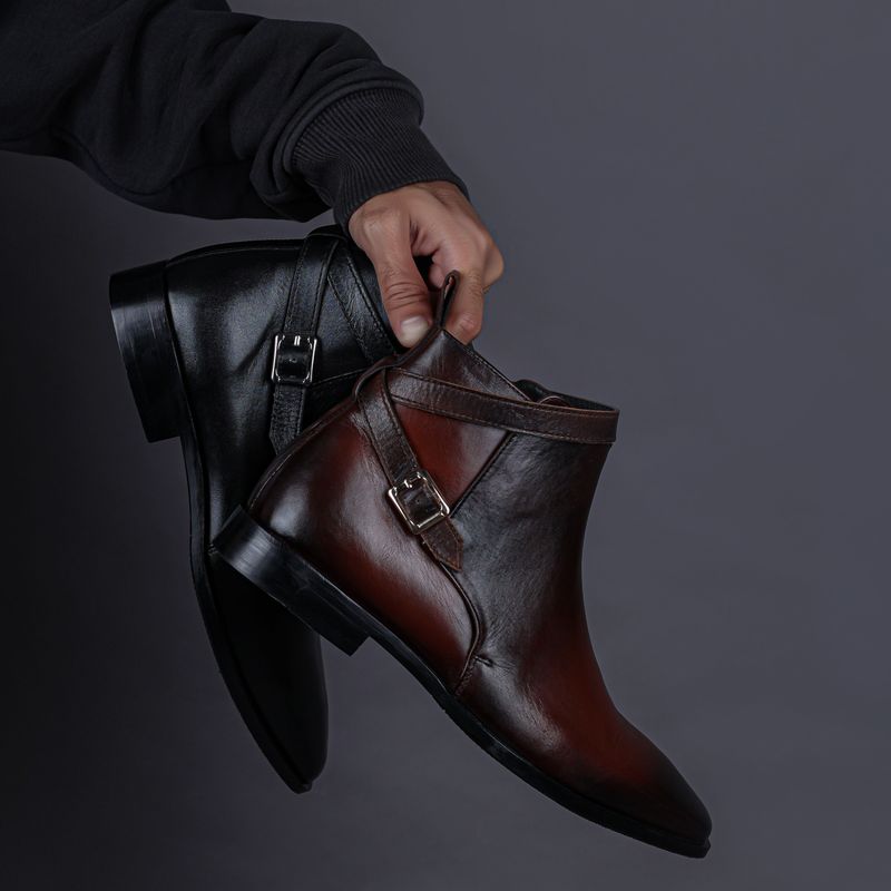 Dark-Brown Chelsea Boots