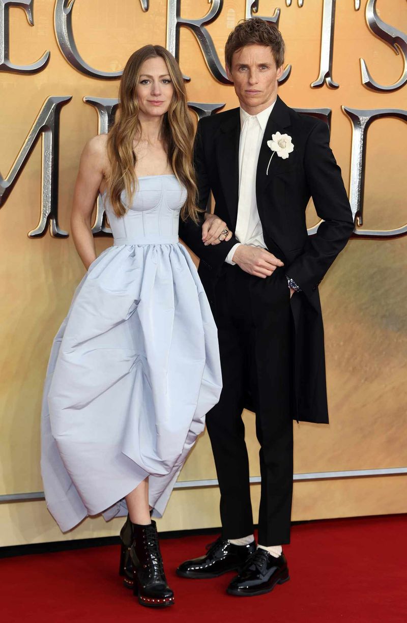 Eddie Redmayne and Hannah Bagshawe