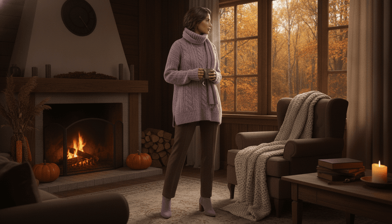 Espresso Brown + Soft Lilac