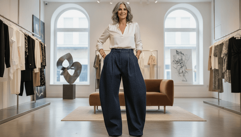Extreme Barrel-Leg Pants