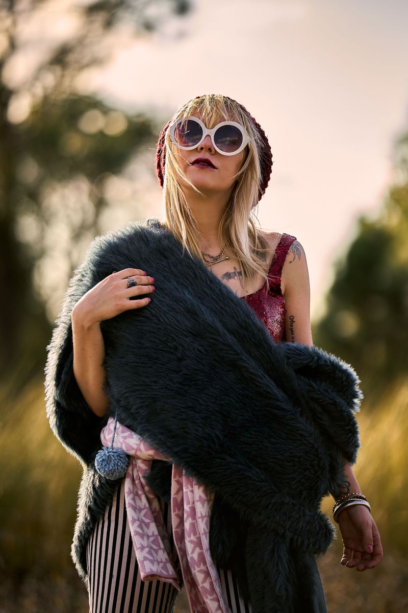 Faux-Fur Stole or Collar