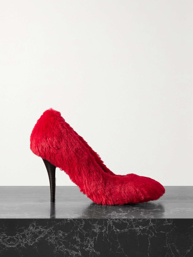 Furry Details on Footwear