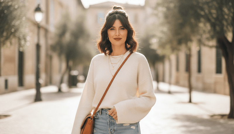 Half-Up Volume Style