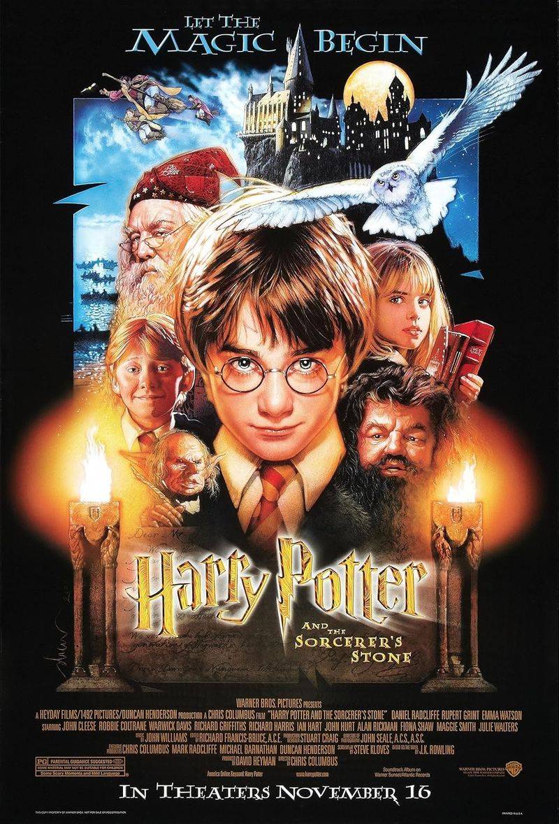 Harry Potter and the Philosopher's Stone (2001) - J.K. Rowling
