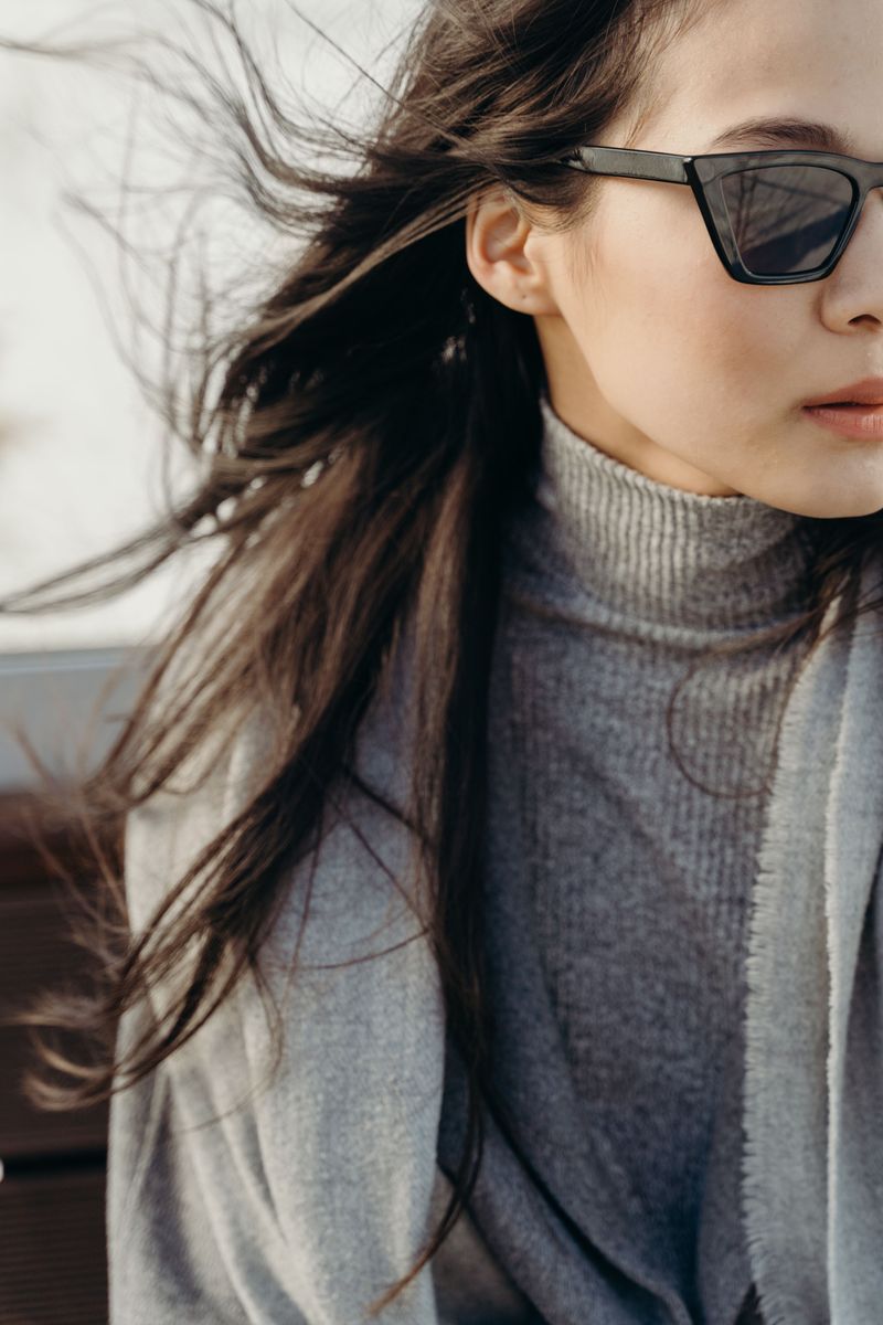 Having Messy Hair or Casual Clothes
