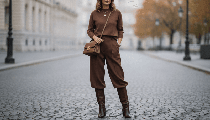 Head-to-Toe Chocolate Tonal Dressing