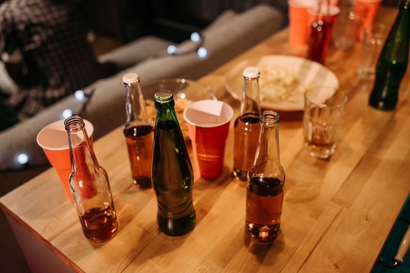 Large Quantities of Alcohol