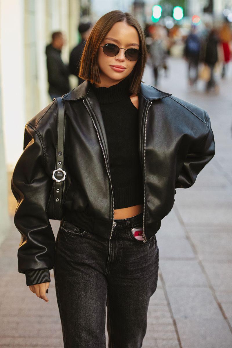 Leather Biker Jacket