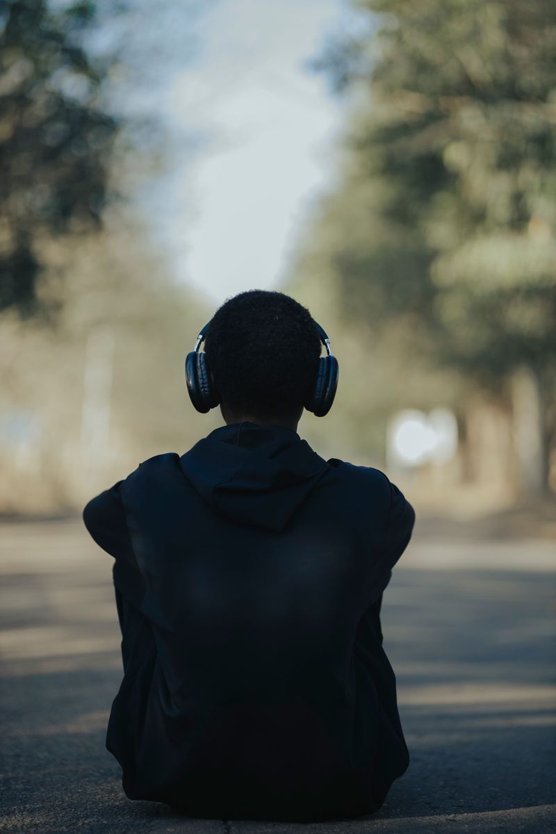 Listening to music