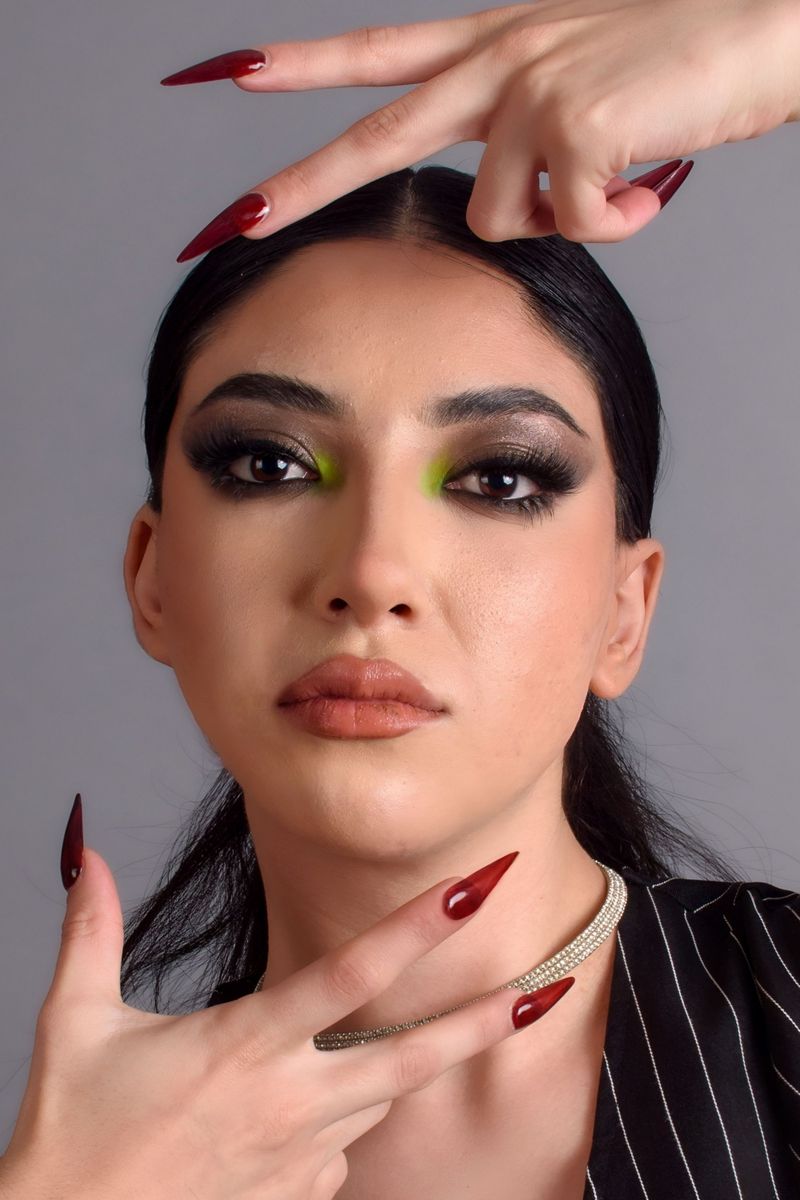 Lived-In, Smudged Makeup