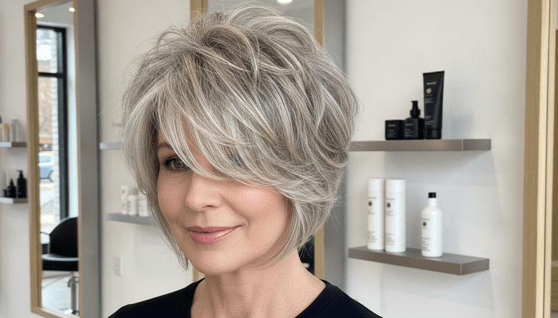 Long Layered Pixie