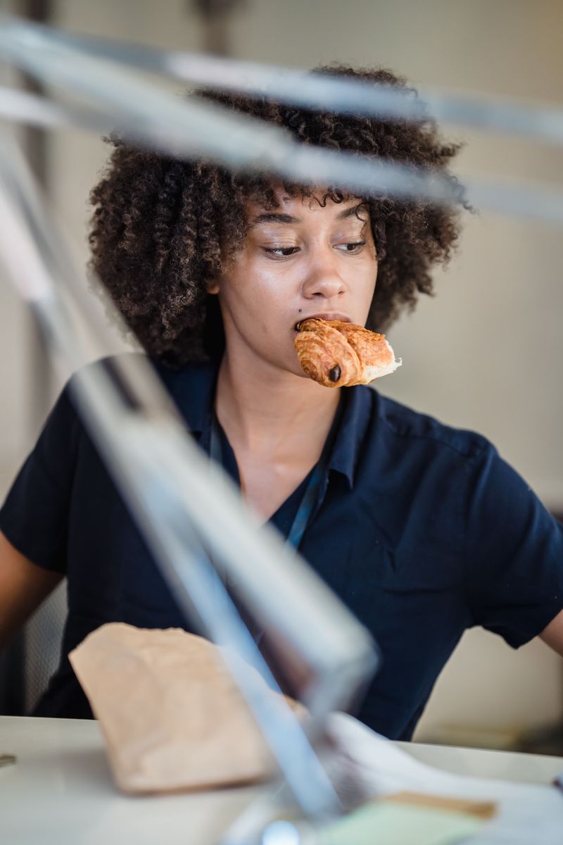 Lunch Happens at the Desk