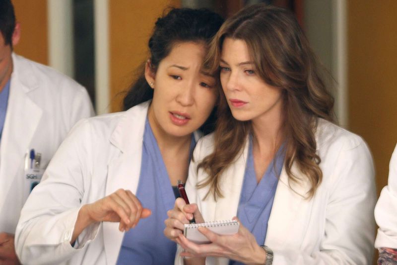 Meredith and Cristina from 
