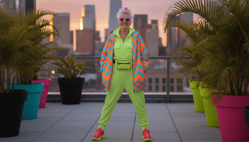 Neon Colors from Head to Toe