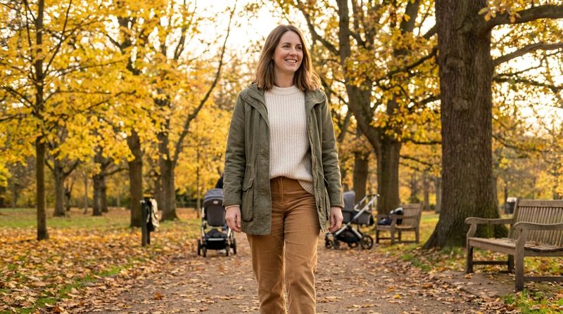 Olive Green, Camel, and Ivory