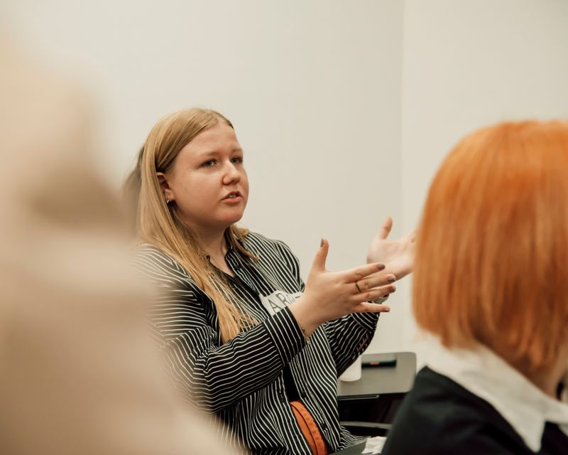Open-mindedness keeps conversations moving forward