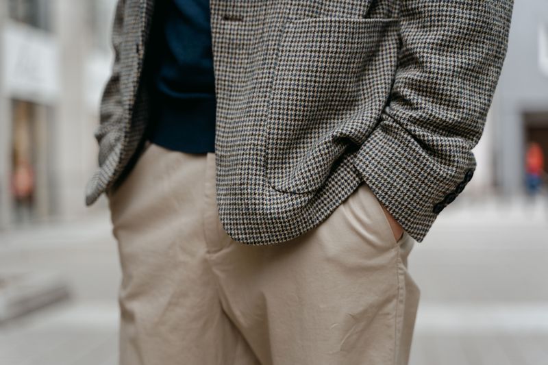 Overstuffed trouser pockets