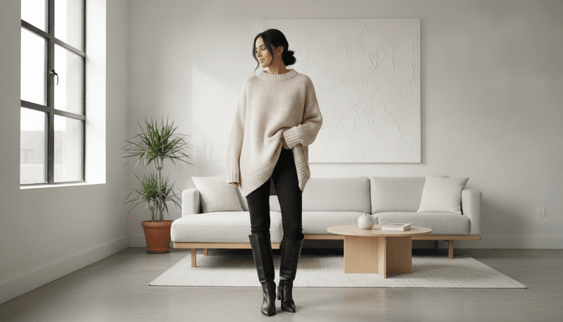 Pair It With Sleek Leggings or Slim Trousers