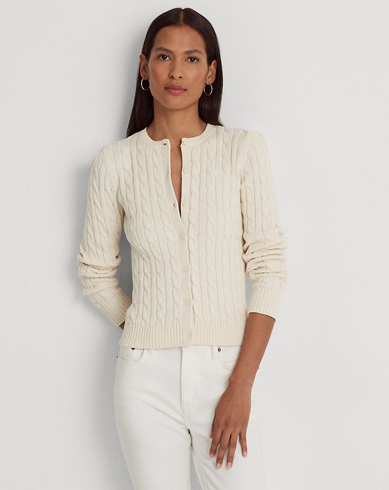 Polo Ralph Lauren Cable-Knit Cotton Cardigan