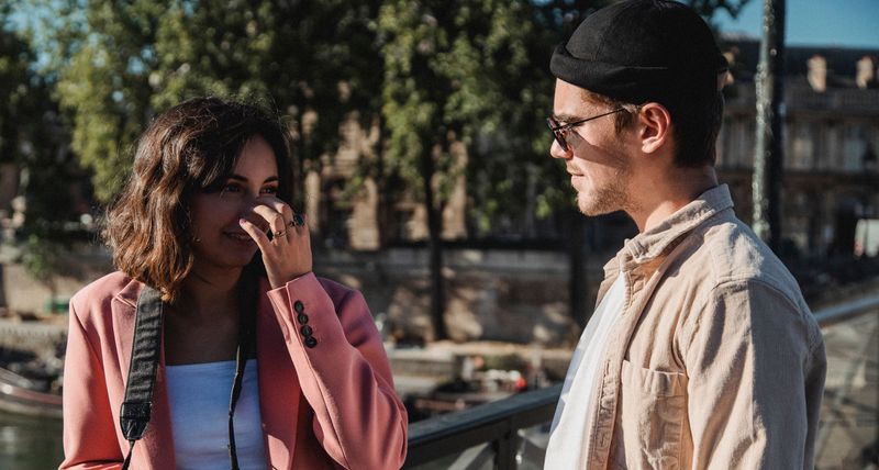 Pretending Not to Notice You When She Clearly Does