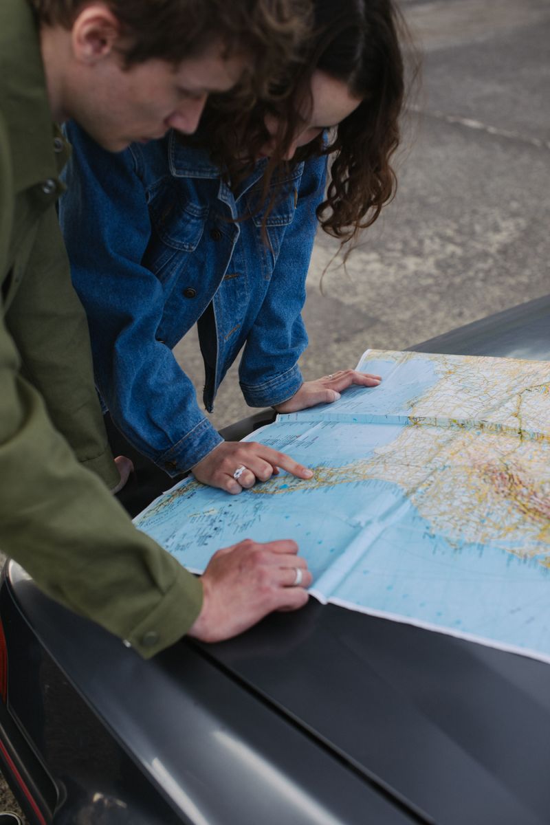 Reading a Paper Map