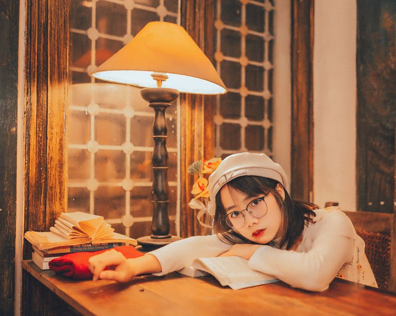 Reading a good book