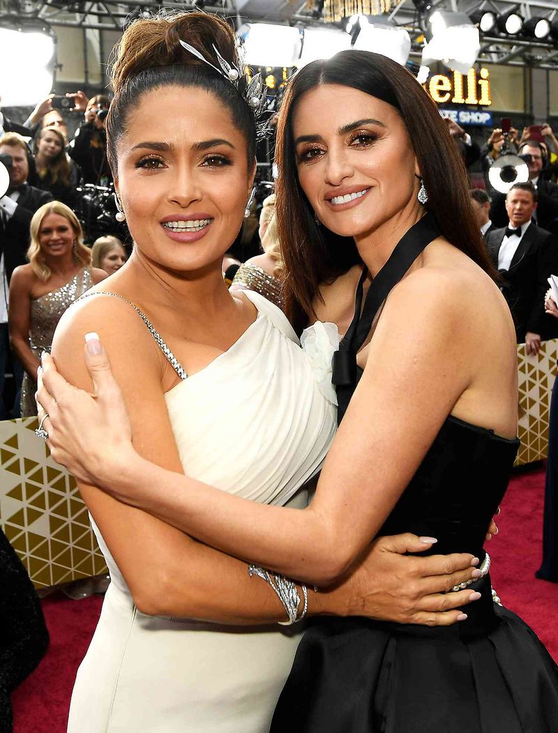 Salma Hayek and Penelope Cruz