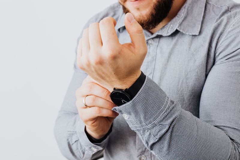 Sleeves that are slightly too long
