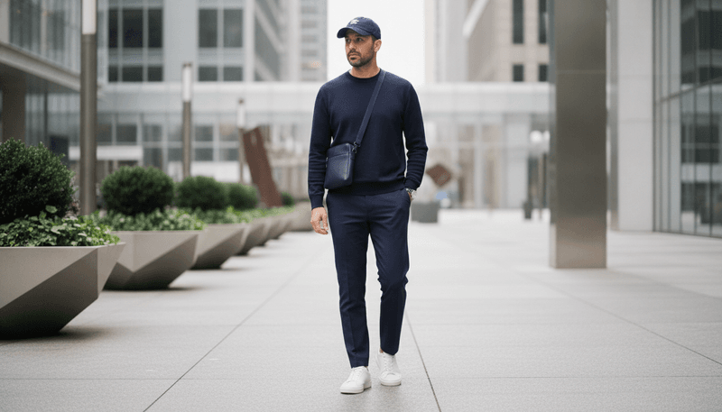 Sneakers + Monochrome Outfit