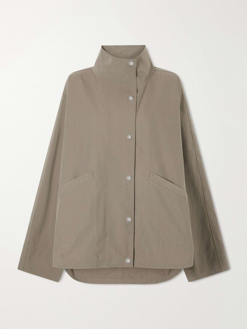 Soft Grey Minimalist Jacket