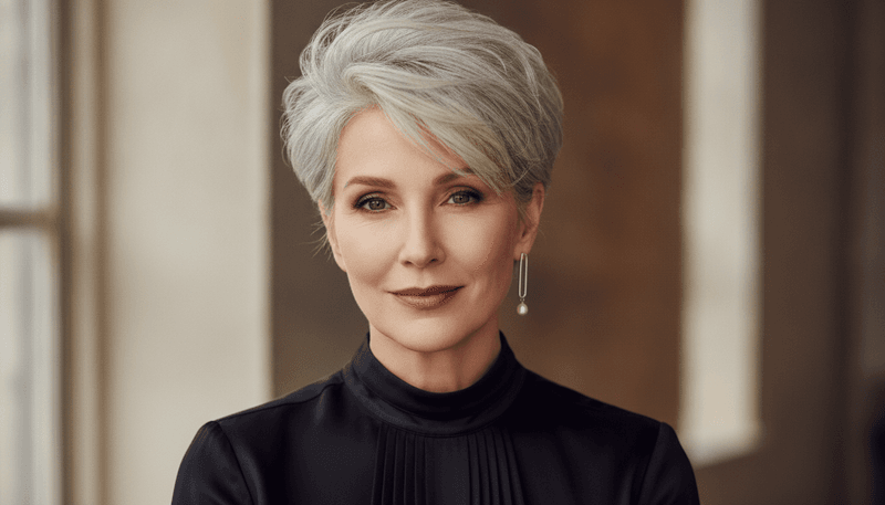 Sophisticated Pixie Cut